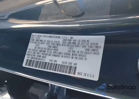 2025 Mazda Cx-50 2.5 S Premium Package from USA, damaged, VIN 7MMVABDM3SN386513